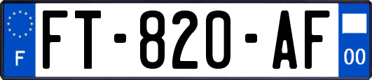 FT-820-AF