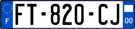 FT-820-CJ