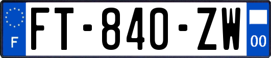 FT-840-ZW