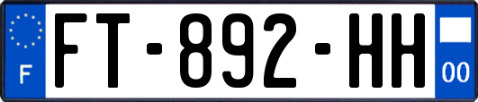 FT-892-HH