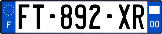 FT-892-XR
