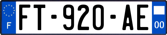 FT-920-AE