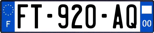 FT-920-AQ