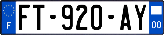 FT-920-AY