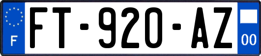 FT-920-AZ