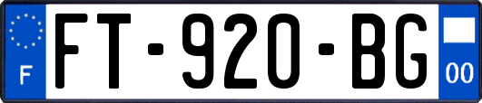 FT-920-BG