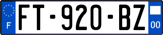 FT-920-BZ