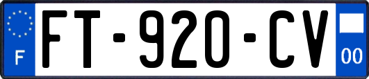 FT-920-CV