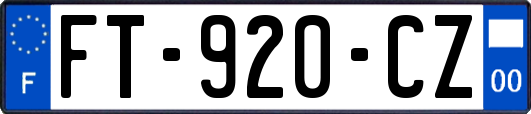 FT-920-CZ