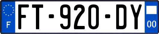 FT-920-DY