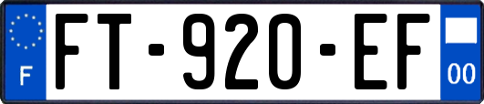 FT-920-EF