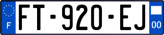 FT-920-EJ