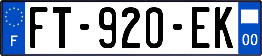 FT-920-EK