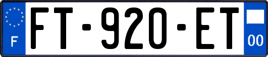 FT-920-ET