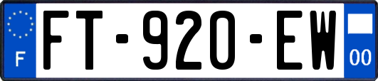 FT-920-EW