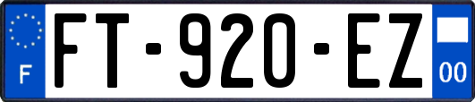 FT-920-EZ