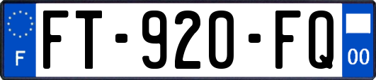 FT-920-FQ