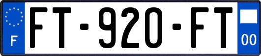FT-920-FT