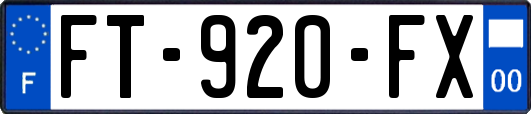 FT-920-FX