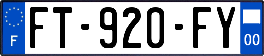 FT-920-FY