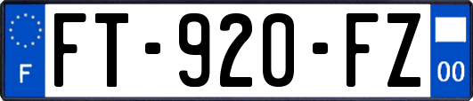 FT-920-FZ