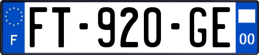 FT-920-GE