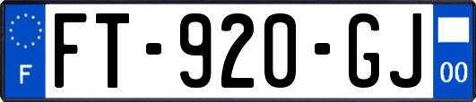 FT-920-GJ