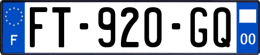 FT-920-GQ