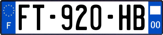 FT-920-HB