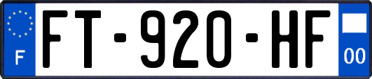 FT-920-HF