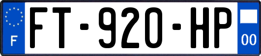FT-920-HP