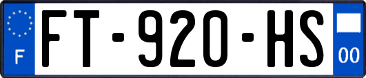 FT-920-HS