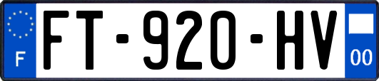FT-920-HV