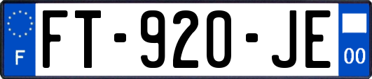 FT-920-JE