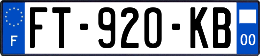 FT-920-KB
