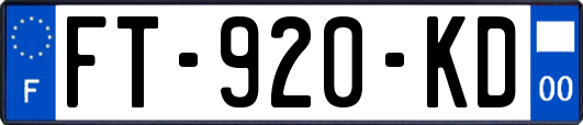 FT-920-KD
