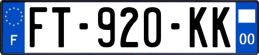 FT-920-KK