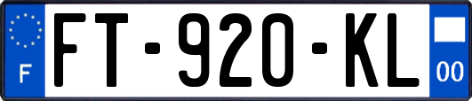 FT-920-KL