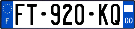 FT-920-KQ