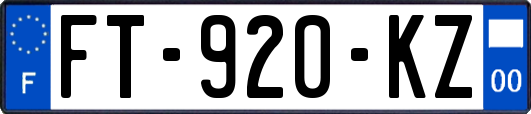 FT-920-KZ