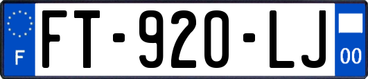 FT-920-LJ