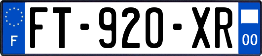 FT-920-XR