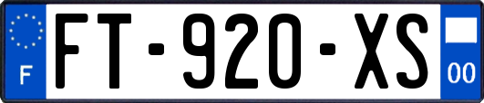 FT-920-XS