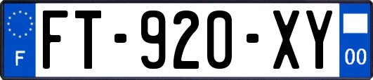 FT-920-XY