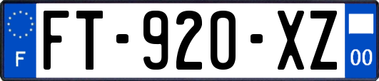 FT-920-XZ