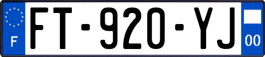 FT-920-YJ