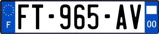 FT-965-AV