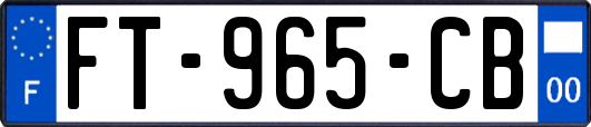 FT-965-CB