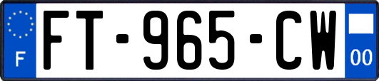 FT-965-CW