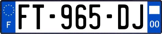 FT-965-DJ